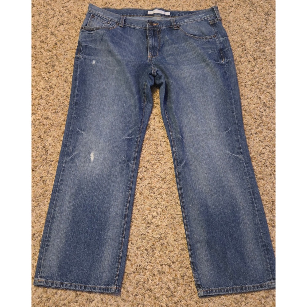 Old‎ Navy Straight Jeans Women's Size 16 Regular Blue